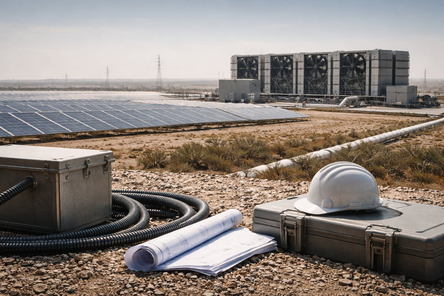 To Scale Direct Air Capture, Build Power First: The Solar-Backed STRATOS Bet in West Texas